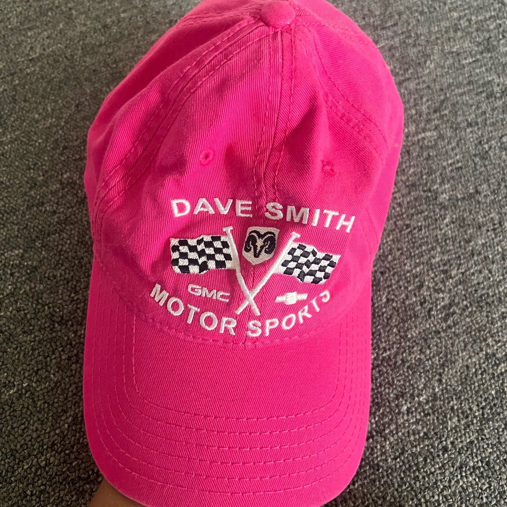 Dave Smith Motor Sports Pink Cap